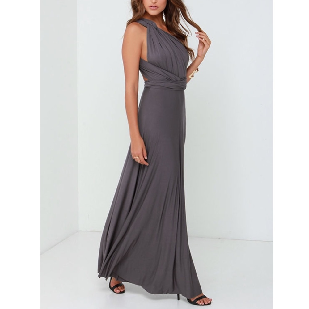 Lulus - Tricks of the trade maxi dress